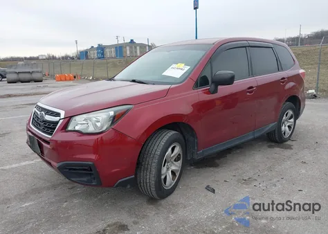 2017 Subaru Forester 2.5I from USA, damaged, VIN JF2SJAAC0HG462373